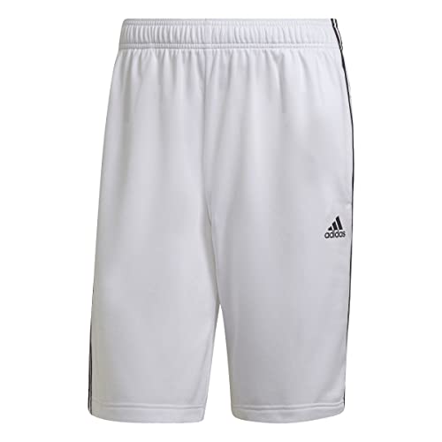 adidas Herren M 3s, Kurze Tric Shorts, Weiß/Schwarz, M von adidas