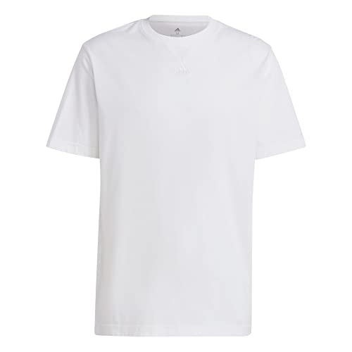 ADIDAS Herren M All SZN T T-Shirt, White, M von adidas