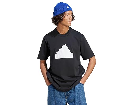 adidas Herren M Fi Bos T Tshirt, schwarz/weiß, L von adidas