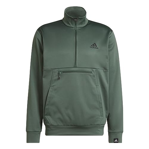 adidas Herren M Gg Sl 1/4-Reißverschluss Sweatshirt, Oxiver/Schwarz, L von adidas