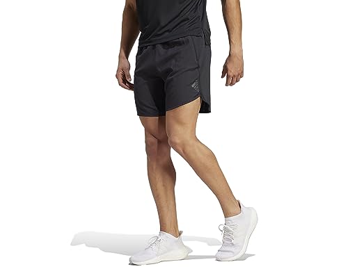 adidas Herren Medium D4T Schlauch Kurze Hose, Schwarz/Schwarz, S von adidas