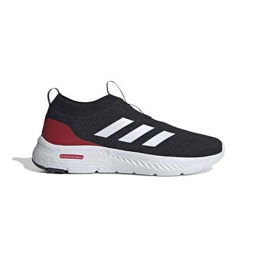 adidas Herren Cloudfoam Move Sock Shoes Schuhe, core Black/Cloud White/Better Scarlet, 46 2/3 EU von adidas