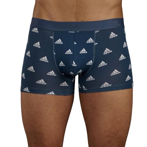 adidas Herren Multipack (3pk) und Active Flex Cotton Trunk Boxershort (6 Pack) Retroshorts, Assorted 2, L von adidas