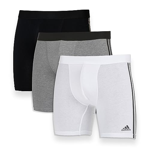 adidas Herren Multipack Boxer Brief (3pk) -4A2M03 Boxershorts, Sortiert 2, S (3er Pack) von adidas