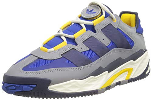 adidas Herren NITEBALL Sneaker, Grey Three/Shadow Navy/Team royal Blue, 43 1/3 EU von adidas