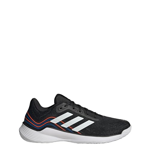 adidas Herren Novaflight Volleyball Shoes Sneakers, core Black/FTWR White/solar red, 40 2/3 EU von adidas