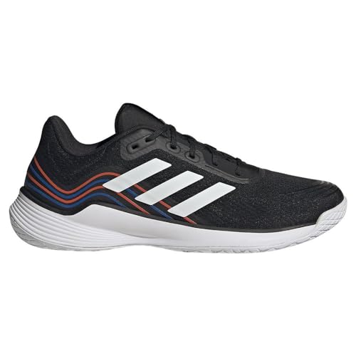 adidas Herren Novaflight Volleyball Shoes Sneakers, core Black/FTWR White/solar red, 42 EU von adidas