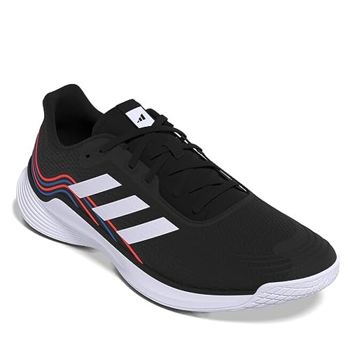 adidas Herren Novaflight Volleyball Shoes Sneakers, core Black/FTWR White/solar red, 43 1/3 EU von adidas