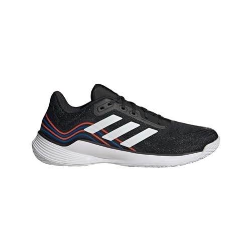 adidas Herren Novaflight Volleyball Shoes Sneakers, core Black/FTWR White/solar red, 46 EU von adidas