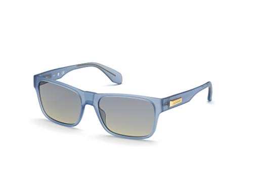 Adidas Herren OR0011 Sonnenbrille, Matte Blue/Gradient Smoke, 57 Adidas Herren OR0011 Sonnenbrille, Matte Blue/Gradient Smoke, 57 von adidas