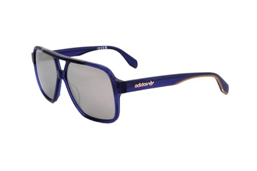 adidas Herren OR0066 Sonnenbrille, blau (Matte Blue), 59/12/145 von adidas