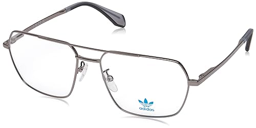 adidas Herren OR5064 Sonnenbrille, glänzend grau (Shiny Gunmetal), 57/17/145 von adidas