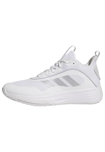 adidas Herren OWNTHEGAME 3.0 Shoes Basketball-Schuhe, FTWR White/Silver met./Grey one, 41 1/3 EU von adidas