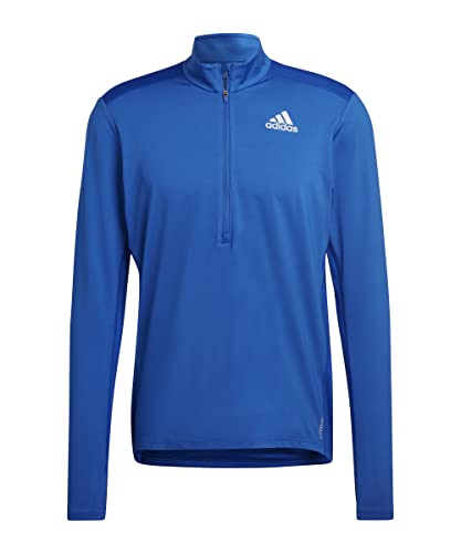 adidas Herren Otr 1/2 Zip M Langarmshirt, Azurblau, XL von adidas