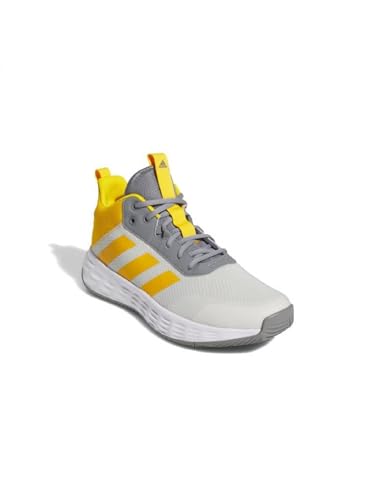 adidas Herren Ownthegame Schuhe Sneaker, Orbit Grey Crew Yellow Grey Three, 48 EU von adidas