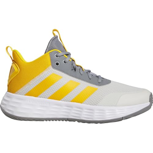 adidas Herren Ownthegame Shoes Basketball-Schuhe, Orbit Grey/Crew Yellow/Grey Three, 41 1/3 EU von adidas