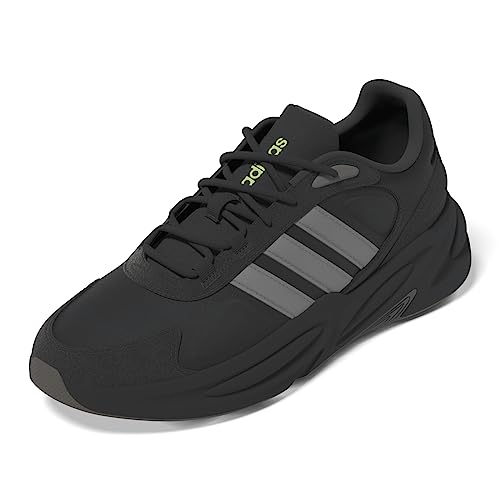 adidas Herren Ozelle Shoes Sneakers, Carbon/Grey Four/Pulse Lime, 44 2/3 EU von adidas