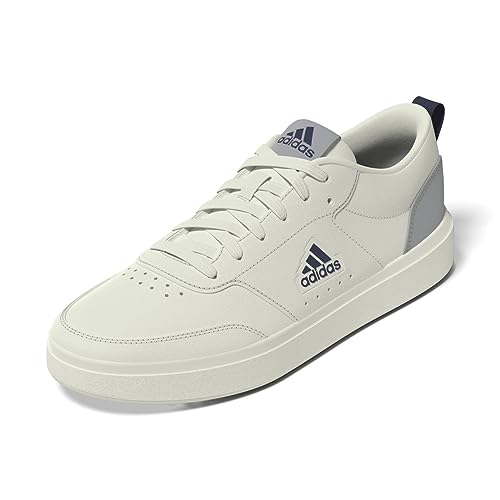 adidas Herren Park Street Shoes Sneakers, Off White/Off White/Dark Blue, 44 2/3 EU von adidas