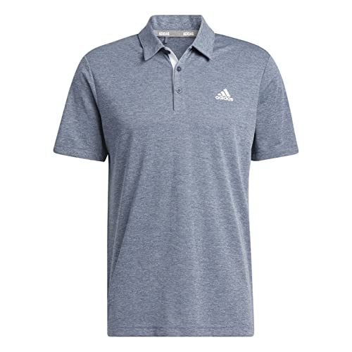 adidas Herren-Poloshirt mit kurzen Ärmeln, navy, L von adidas