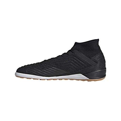 adidas Herren Predator 19.3 Hallen-Fußballschuh, Schwarz (Schwarz/Schwarz/Gold Metallic), 38.5 EU von adidas