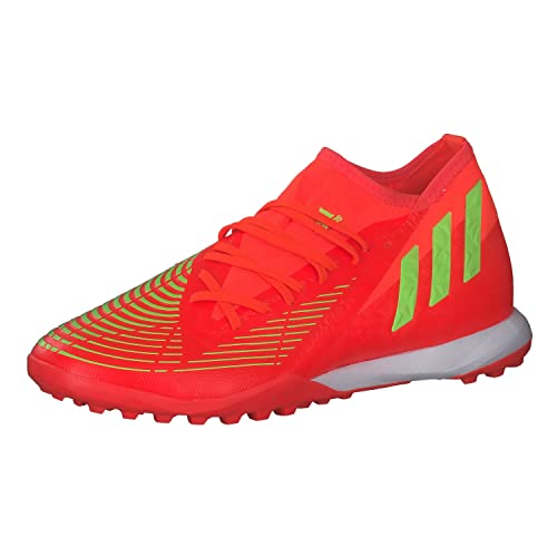 Adidas Herren Predator Edge.3 TF Sneaker, solar red/Team solar Green/core Black, 42 EU Schmal von adidas