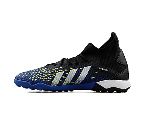 adidas Herren Predator Freak .3 TF Soccer Shoe, Core Black/Cloud White/Solar Yellow, 47 1/3 EU von adidas