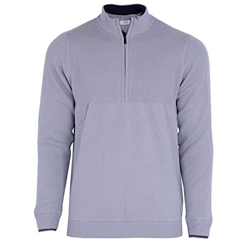 adidas Herren Pullover 1/2 Zipper Adipure Wind Sweat Golfpullover, Größe:S von adidas