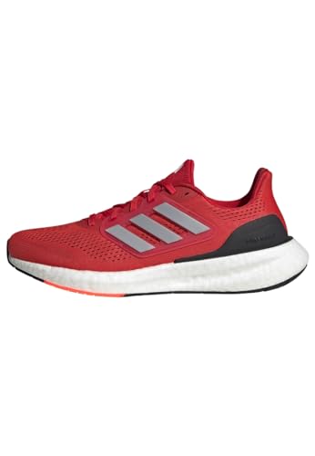 adidas Herren Pureboost 23 Shoes Sneakers, Better Scarlet/Silver met./FTWR White, 38 EU von adidas