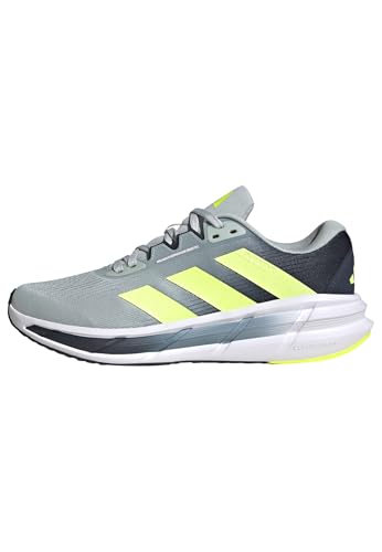 adidas Herren Questar 3 Running Shoes Laufschuhe, Wonder Silver/hi-Res Yellow/Aurora Ink, 51 1/3 EU von adidas