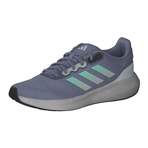 adidas Herren RUNFALCON 3.0 Sneaker, Silver Violet/Pulse Mint/FTWR White, 40 EU von adidas