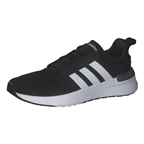 adidas Herren Racer Tr21 Wide Laufschuhe, Mehrfarbig (Ftwbla/Negbás), 44 2/3 EU von adidas