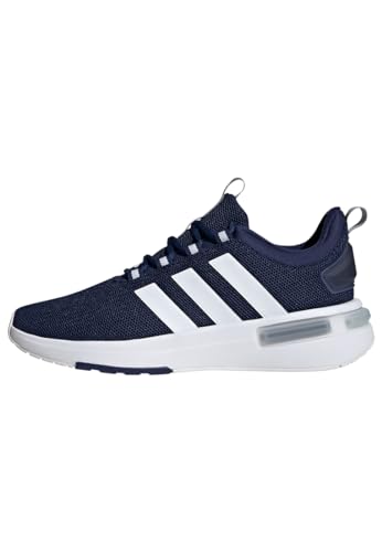 adidas Herren Racer TR23 Shoes-Low (Non Football), Dark Blue/FTWR White/Halo Silver, 43 1/3 EU von adidas