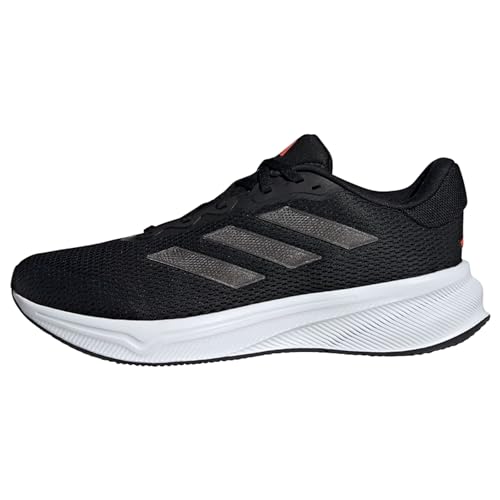 adidas Herren Response Shoes Sneaker, Core Black/Carbon/Solar Red, 44 EU von adidas