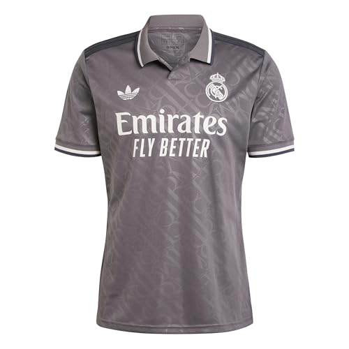 adidas Herren Real Madrid 24/25 Third Trikot, Anthrazit, S von adidas