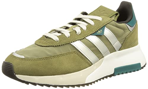 adidas Herren Retropy F2 Sneaker, Orbit Green/Silver Metallic/Focus Olive, 40 2/3 EU von adidas