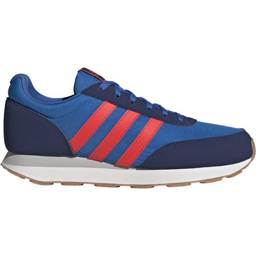 adidas Herren Run 60s 3.0 Shoes-Low (Non Football) , Helles Royal/Hellrot/Dunkelblau, 46 2/3 EU von adidas