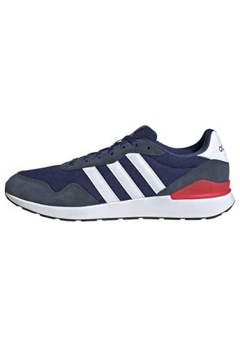 adidas Herren Run 60s 4.0 Shoes, Dark Blue/Cloud White/Aurora Ink, 46 2/3 EU von adidas