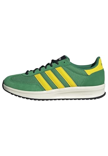 adidas Herren Run 70S 2.0 Shoes Schuhe, Green/Yellow/Off White, 48 EU von adidas