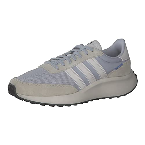 Adidas Herren Run 70s Sneaker, Halo Silver/Grey one/Metal Grey, 42 2/3 EU von adidas