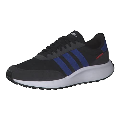 Adidas Herren Run 70s Sneaker, core Black/Team royal Blue/Carbon, 45 1/3 EU von adidas