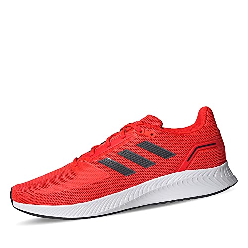 Adidas Damen Run Falcon 2.0 Laufschuhe, Solar Red Carbon Grey, 43 1/3 EU von adidas