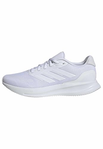 adidas Herren Runfalcon 5 Running Shoes Laufschuhe, Cloud White/Cloud White/Cloud White, 45 1/3 EU von adidas