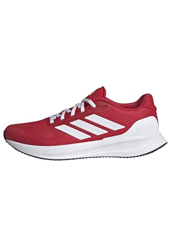 adidas Herren Runfalcon 5 Running Shoes Laufschuhe, Better Scarlet/Cloud White/Core Black, 48 EU von adidas