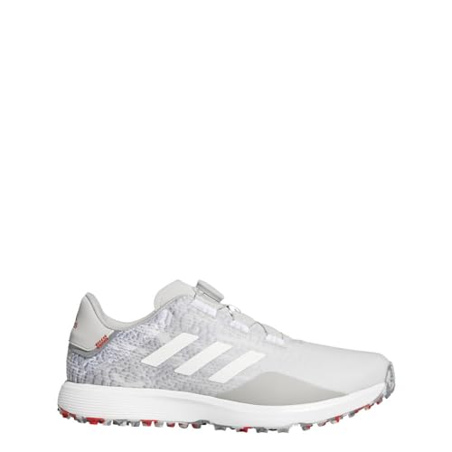 adidas Herren S2G BOA Wide Spikeless Golfschuhe Golfschuh, Grau Zwei/Schuhe Wei/Grau DREI, 13 von adidas