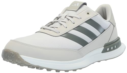 adidas Herren S2G Golfschuhe aus Leder ohne Spikes, 24, Alumina/Silver Pebble/Putty Grey, 10.5 US adidas Herren S2G Golfschuhe aus Leder ohne Spikes, 24, Alumina/Silver Pebble/Putty Grey, 10.5 US von adidas
