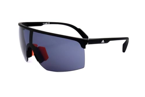 Adidas Herren SP0005 Sonnenbrille, Matte Black/Smoke, 00 von adidas