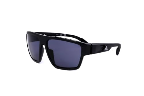 adidas Herren SP0008 Sonnenbrille, Shiny Black/Smoke, 61 adidas Herren SP0008 Sonnenbrille, Shiny Black/Smoke, 61 von adidas