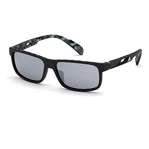 adidas Herren SP0023 Sonnenbrille, Schwarz, 58 von adidas