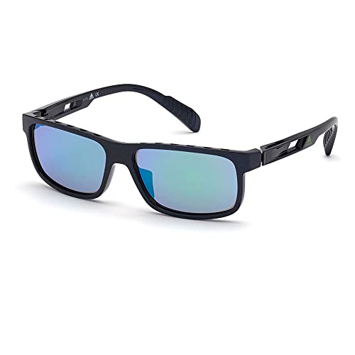 adidas Herren SP0023 Sonnenbrille, blau adidas Herren SP0023 Sonnenbrille, blau von adidas