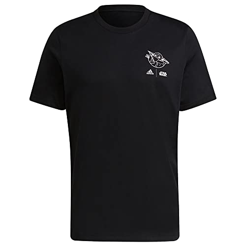 Adidas Herren STR Wrs T-Shirt, Black/White, M von adidas